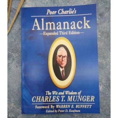 Poor Charlie‘s Almanack: The Wit and Wisdom of Charles✍English book✍หนังสือภาษาอังกฤษ ✌การอ่านภาษาอังกฤษ✌นวนิยายภาษาอังกฤษ✌เรียนภาษาอังกฤษ✍