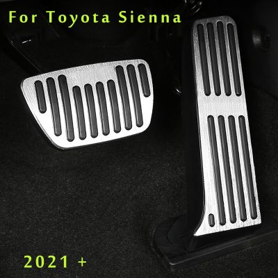 คันเหยียบที่พักเท้าแท่นเหยียบคันเร่งน้ำมันรถยนต์แบบคลัทช์เคสไอแพดสำหรับ Toyota Sienna XL40 4Th อุปกรณ์2021 2022