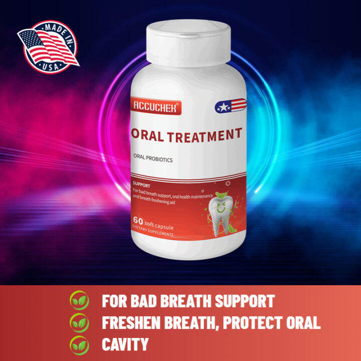 11 Probiotic Strains, Digestive Enzymes for Bad Breath Oral Health