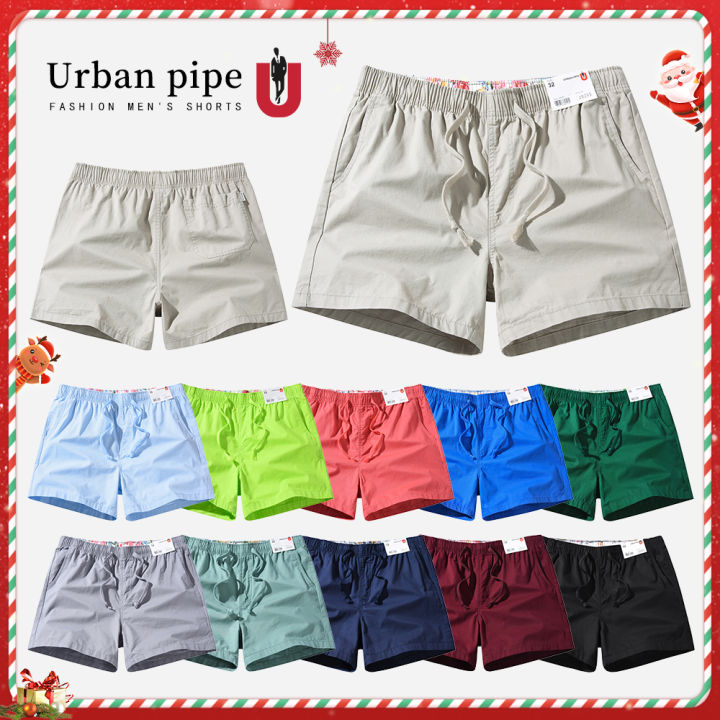 URBAN PIPE Board Plain Short For Men New Style 2022 Knee-Above Casual ...