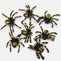 【YF】♧◈✜  10pcs Artificial Plastic Bugs Fake Spiders for Favors Decoration Game party dress up props