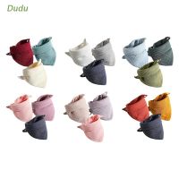 3 Pcs Baby Feeding Drool Bibs Saliva Scarves Bandana Soft Cotton Adjustable Burp Cl