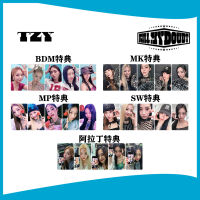 อัลบั้ม ITZY ฆ่าฉันสงสัย Soundwave PhotoCards Yeji Ryujin Chaeryeong Yuna Yuna Music Korea Aladin Photo CARD 5ชุดต่อชุด