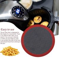 Reusable Silicone Air Fryer Liners Air Fryer Non-stick Baking Mat Easy Clean Air Fryer Liner AirFryer Parchment Paper