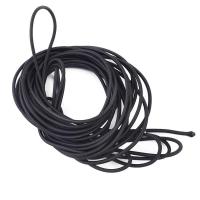 ☑◕ 10m 4mm Black High Tension Cord Bungee Elastic Rope Cord For General Use