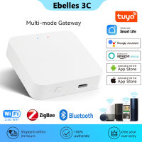 Tuya Smart Gateway Hub Wireless Smart Home Bridge WiFi Bluetooth Zigbee APP รีโมทคอนลทำงานร่วมกับ Alexa Home HomeKit