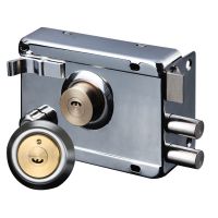 Exterior Iron Door Locks Security Anti-Theft Lock Multiple Insurance Lock Wood Gate Lock Hardware Household Indoor Dormitory