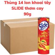 Khoai tây lon SLIDE vị thơm cay lon 90g