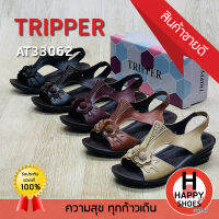 ?ส่งเร็ว?ส่งด่วนจ้า ✨มาใหม่จ้า?รองเท้าเพื่อสุขภาพหญิง TRIPPER รุ่น AT33062 รัดส้น 2 นิ้ว เบอร์ 36-41 Soft and comfortable