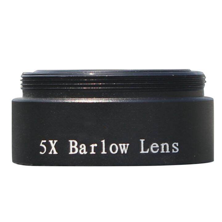 barlow-lens-5x-for-any-m28x0-6-thread-1-25inch-telescope-eyepiece-astronomy-diagonal-extender-tube-or-camera-adapter