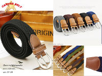 เข็มขัด เข็มขัดยางยืด ?CANVAS FASHION BELT?สามารถยืดได้เอว27-38?หัวอัลลอยด์ไม่เป็นสนิม?พร้อมส่งทันที✅