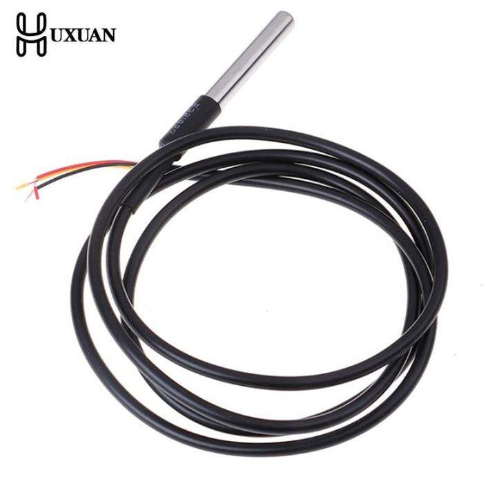 Ds1820 Stainless Steel Package Waterproof Ds18b20 Temperature Probe 