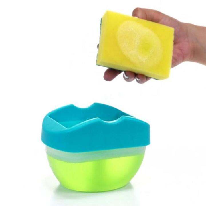 TIKO Quality Useful Send 1 Sponge Dishwashing Liquid Press Type