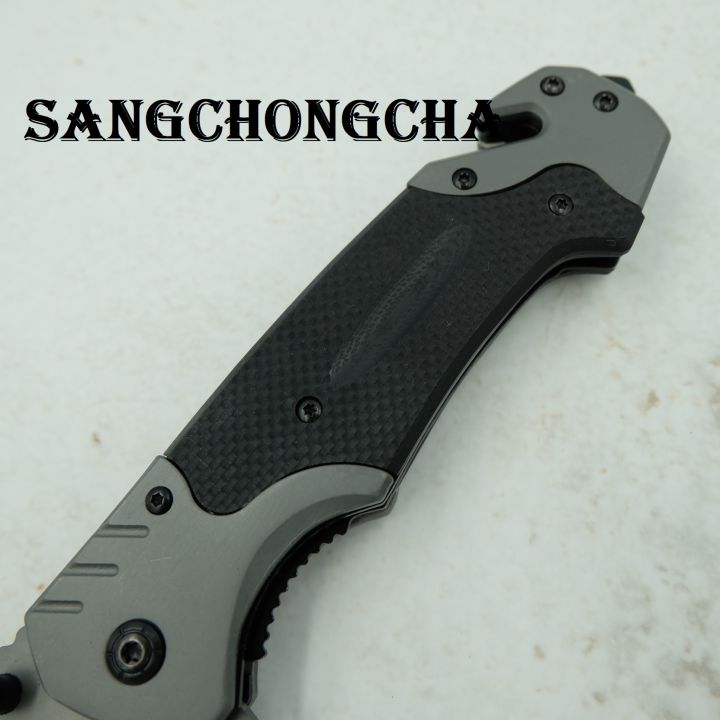 sangchongcha-nb013-มีดพับ-มีดพกพา-มีดเดินป่า-มีดสวย-มีดพกทหาร-มีดพก-มีดพับเดินป่า-อุปกรณ์เดินป่า-ขนาด23ซม-440c