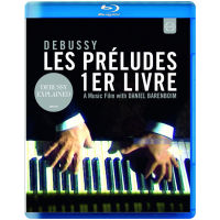 Debussy piano prelude baronboim 25g Blu ray