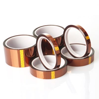 1PC 30M Resistant Temperature Insulation Electronics Industry Welding Polyimide Kapton Tape 10 Sizes