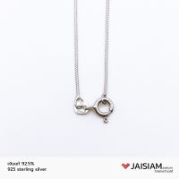 JaisiamJewelry สร้อยคอเงินแท้ ผู้หญิง เส้นเล็ก ยาว19นิ้ว WSN-20