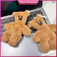 พวงกุญแจตุ๊กตา Moon Bear แบบห้อยสำหรับกระเป๋าเป้กระเป๋าทรงสี่เหลี่ยมมีหูหิ้วสะพายไหล่