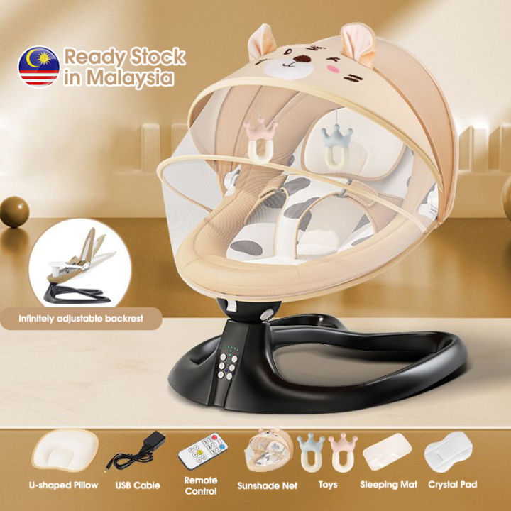 Electric automatic baby rocker bouncer swing chair