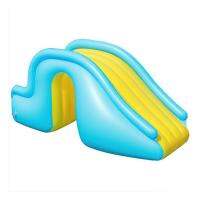 Inflatable Slide Wide Step อุปกรณ์สระว่ายน้ำสไลด์ปราสาทเด็กขี่น้ำของเล่นฤดูร้อน