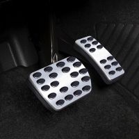 Automobile Accelerator Brake Pedal for Mercedes-Benz A/B/M/ GL/ ML/CLA/R Grade Aluminum Alloy Anti-skid Brake Plate Accessories