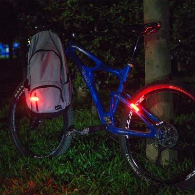 Super Bright LED Bicycle Tail Light USB Charging MTB Bike Rear Light Helmet Backpack Clip Signal Lamp Cycling Safety Warn Lamp
