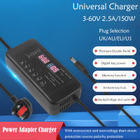 ปรับ Power Adapter Charger 3 V-60 V 150W พร้อมจอแสดงผล Charger 2.8V 14V 28V 36V 48V 56V 60V Li-Ion แบตเตอรี่ Charger-DCVS STORE