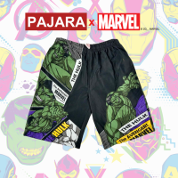 กางเกงขาสั้นเด็ก กางเกงเชิงเด็ก The Hulk ลิขสิทธิ์แท้ cotton100% by PAJARA