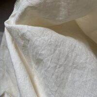 2 Meters M-290 100 Ramie Fabric Water Washed White Ivory Blue Gray Colors 145 Cm 57 Width 132 Gsm Sewing For Sample