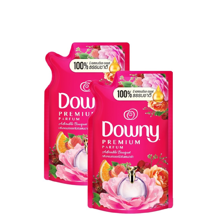 downy-adorable-bouquet-refill-500mlx2-ดาวน์นี่-น้ำยาปรับผ้านุ่ม-สูตรช่อดอกไม้อันแสนน่ารัก-500มล-แพ็ค2ถุง-รหัสสินค้าli0456pf