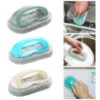 【CC】 Sponge Cleaning Handle Tiles Stove Bathtub Sink Dish Pot Tools