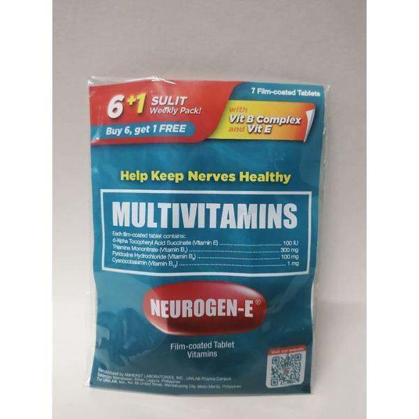 Neurogen E (Vitamin E 6 1tablets or 7 tablets Lazada PH
