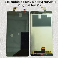 สำหรับ NX505J ZTE Nubia Z7 Max NX505H โมดูลโทรศัพท์มือถือหน้าจอ Lcd หน้าจอสัมผัส Z7max ในการแสดงผลหน้าจอภายในและภายนอก