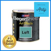 สีปูนฉาบ BEGER SHIELD ART EFFECTS LOFT #AF-0102 1 แกลลอน (3.8 ลิตร)COLOR SKIM COAT BEGER SHIELD ART EFFECTS LOFT #AF-0102 1GAL **มีบริการชำระเงินปลายทาง**