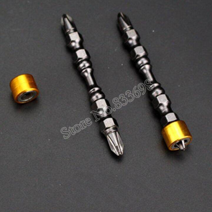 5pcs-1-4-double-head-electric-screwdriver-set-phillips-screw-driver-hardness-magnetic-65mm-100mm-cross-head-screwdriver-bit-screw-nut-drivers