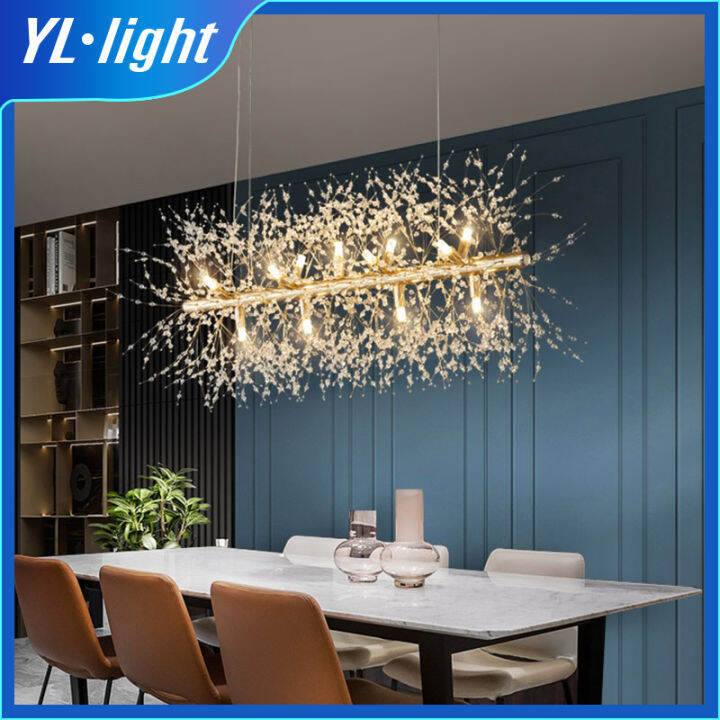 Lampu Plafon Kristal, Lampu Kamar Tidur, Lampu Ruang Makan, Lampu