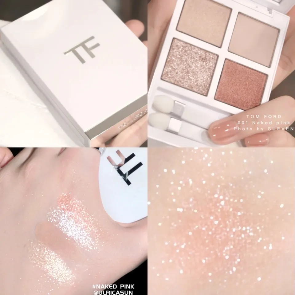 Bảng phấn mắt bốn màu giới hạn Tom Ford TF2021 Christmas 01 Son môi hồng  nude mỹ phẩm cao cấp quà tặng bạn gái và mẹ 