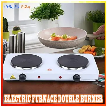 2000W Portable Electric Double Burner Hot Plate Cooktop Cooking Stove  Kitchen