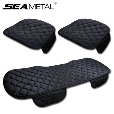 {cloth artist}3PCSWarmSeat Cover CushionAuto Soft Seats Cushions InChair รถยนต์ครอบคลุมอุปกรณ์ป้องกัน