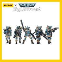 JOYTOY ตุ๊กตาขยับแขนขาได้1/18 Astra Militarum Temestus Scions Squad (5ชิ้น/เซ็ต) อะนิเมะแบบทหาร Gratis Ongkir ของขวัญ