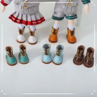 New 1/12bjd Bjd Doll Shoes High Top Handmade Leather Cowhide Boots Shoes For Obitsu 11 OB11 Size GSC Doll 11cm Body Body9