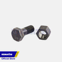 KOMATSU ชุดโบลท์-นัต SHOE BOLT KIT สำหรับ D21P-8E0 / D31PX-22 / D31PX-22 / D39PX-22 / PC45MR-3 / PC70-8 / PC78US-8 / PC130-8 / PC160LC-8 , PC200-8M0 , PC210-10M0 / PC300-8M0 , PC350-8M0 / PC450LC-8R