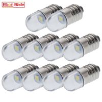 X โคมไฟไฟฉาย Led สีขาว/อุ่น10 E10 3V 6V 12V 24V 1SMD โคมไฟ Dc 2835ไฟฉายในรถยนต์จักรยานมอเตอร์ไซค์ไฟสกรู