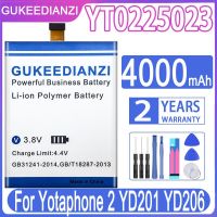 【In Stock】 iwhdbm 4000MAh GUKEEDIANZI YT0225023สำหรับ Yotaphone 2 YD201 YD206 Yotaphone2 Big Power Bateria