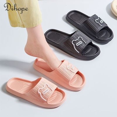 【cw】 2023 Slippers Men Non Footwear Boys Flip Flops Hotel Sandals Flat Shoes