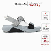 Giày Sandals Nam Nữ Shondo F7 Racing xám phối đen F7R1020