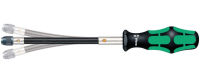 Wera 5028160001 Kraftform 392 Hexagon Flexible Shaft Bitholding Screwdriver, 1/4" Head, 177mm Blade Length, MULTI