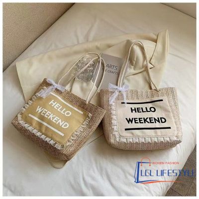 【พร้อมส่ง】Bag Fashion กระเป๋าสะพายข้าง กระเป๋าถือ รุ่น CB2-HELLO