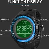 SHIYUNME Luxury Waterproof luminous Sport Watch Men Electronic LED Digital Wrist Watches For Men Male Clock Orologio da uomo