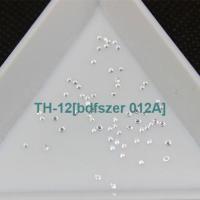 bdfszer 012A Pointed-bottom round zircon flash diamonds transparent rhinestone jewelry necklace ring drop diamond replacement diamond crafts inlay decoration